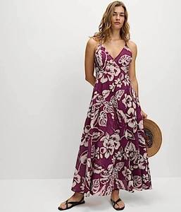 ชุดเดรสผ้าฝ้ายอินเดียทำด้วยมือใหม่ทันสมัยพิมพ์ลายดอกไม้สไตล์โบฮีเมียนแขนกุดใส่สบายสำหรับผู้หญิงของขวัญส่วนตัวสำหรับเจ้าสาว - Product Image 1