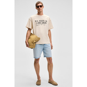 GRIMELANGE VYRO เสื้อยืดคอกลมโอเวอร์ไซส์ผ้าฝ้ายออร์แกนิก 100% สำหรับผู้ชาย - Product Image 4