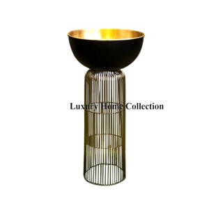 Nuevo conjunto de 2 macetas colgantes y macetas de color dorado macetas de jardín hogar Hotel y restaurante macetas decorativas de interior India - Product Image 2