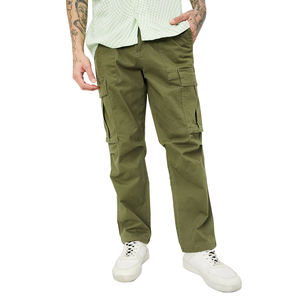 Pantalones Jogger Personalizados de Pierna Ancha y Corte Regular Hechos de Poliéster/Algodón para Hombre, Nuevo Estilo Personalizado, Pantalones Jogger para Hombre Más Vendidos - Product Image 1