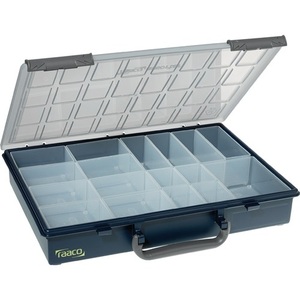 Boîte de rangement RAACO W338xD261xH57mm avec 17 compartiments - Product Image 1