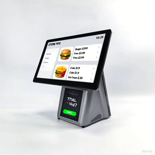 15.6 Inch Touch Screen All-in-One POS System/Cash Register/Cashier POS Machine Single Screen for Retail Restaurant Intel I3/I5