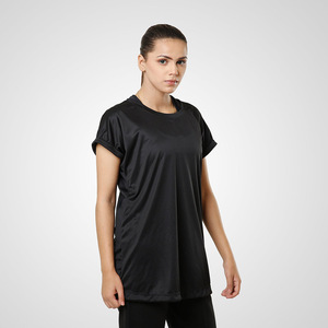 Camisetas de entrenamiento de manga corta con logotipo personalizado, camiseta de poliéster ligera transpirable, camiseta informal holgada para correr atlética - Product Image 1