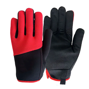 High Performance Iron-Mechanics Work <b>Gloves</b>-Durable Leather <b>Gloves</b> With Good-Protection and Comfort-For Hand Work - Product Image 6