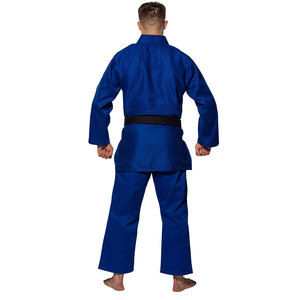 Léger côtelé Taekwondo Judo uniformes hommes Jiu Jitsu pas cher Arts martiaux broderie Bjj Gi uniforme adulte entraînement sport - Product Image 3