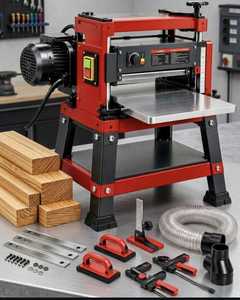New Power Woodworking <b>Planer</b> with Spiral Cutterhead 24 Inserts 2000W With Warranty NP - Product Image 1