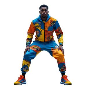 เสื้อสเวตเตอร์สำหรับผู้ชายไซส์ใหญ่พิเศษเสื้อมีฮู้ดใส่เล่นฟุตบอลบาสเก็ตบอลชุดฝึกซ้อมทีมฟุตบอลดีไซน์ตามสั่ง - Product Image 1