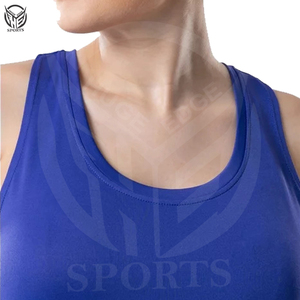 2026 OEM Personnalisé Débardeur pour filles à découpe au niveau des bras, pour le sport et le fitness, uni, disponible en plusieurs couleurs - Product Image 4