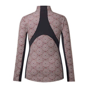 Ropa Deportiva, Jersey de Equitación Ajustado con Media Cremallera, OEM, Secado Rápido, Manga Larga para Mujer - Product Image 2