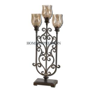 Marvelous Top <b>Sale</b> Handmade Candle Holder Vintage Grey Color Aluminum <b>Lights</b> Candle Holder <b>for</b> Hotels and Restaurant Table Ware - Product Image 5