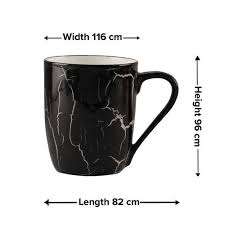 Taza de café de ónix negro, taza de piedra de ónix, taza de mármol de ónix de cerámica - Product Image 5
