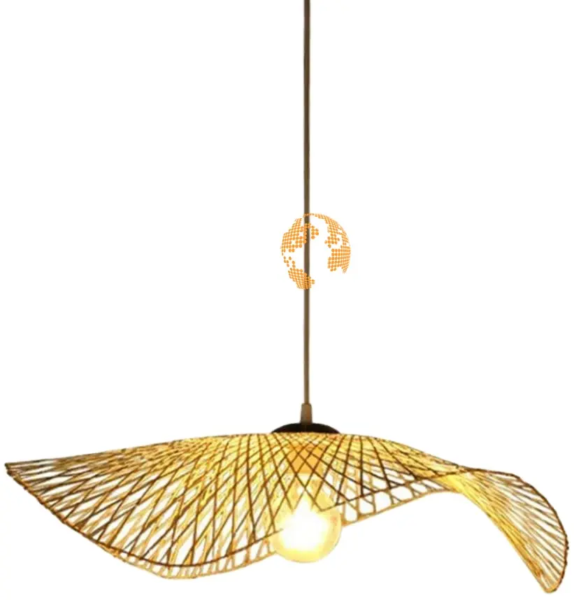 Best Product Bamboo Lampshades Pendant Lights Ceiling Lights Handcrafted Convenient Decorations for Home