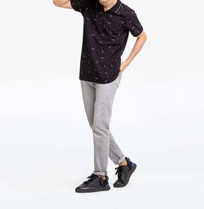 Polos de punto de Golf transpirables para hombre de estilo de tendencia 2025, OEM sublimado en todos los colores de alta calidad, estampado corto personalizable - Product Image 2