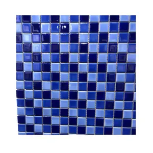 Lowest Prices Swimming Pool Mosaic Tiles with Customized Color Best Quality Tiles Manufacture in India By Exporters