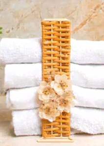 Porte-serviettes et porte-mouchoirs en résine artisanale, design floral unique, écologique pour la maison, l'hôtel, le restaurant, prix bas - Product Image 5