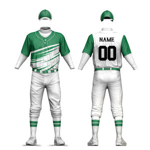 Uniforme de baseball 100% polyester sur mesure à bas prix/uniforme de baseball fabriqué à haute demande - Product Image 1