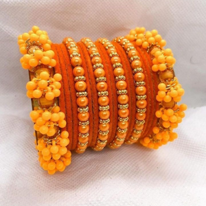 Conjuntos de brazaletes de lujo para mujer para novia 2024 conjuntos de brazaletes Churiya de última moda para mujer para fiesta de boda y regalos EID - Product Image 2