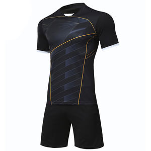Ensemble de vêtements de football à coupe professionnelle avec logo personnalisé, design sublimé et uniforme de football à délai d'exécution rapide - Product Image 2