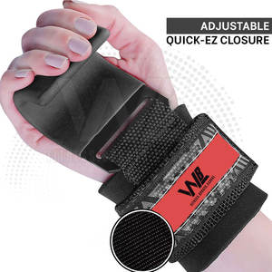 Ganchos de levantamiento de pesas para gimnasio de la mejor calidad, función transpirable, ganchos protectores para levantamiento de pesas - Product Image 5