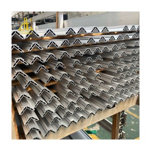 Phật sơn nhôm hồ sơ nhà sản xuất mạnh mẽ 6082 nhôm góc với kết thúc hạt gỗ cho sản xuất đồ nội thất tùy chỉnh - Product Image 2