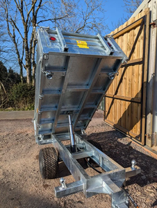 Three Way Tipping <b>Tractor</b> <b>Trailer</b> Agricultural 2-4 Wheel 3 Sides Farm Dump <b>Trailer</b> 1-10 Ton Hydraulic Motor High Productivity - Product Image 5