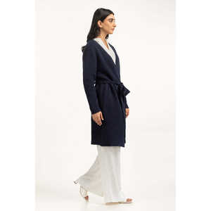 Suéter de lana merino ajustado para mujer Salt, estilo casual básico, logo frontal tejido, estampado de cerezas, más fino para invierno WM-SWT-WS24-124 B - Product Image 4