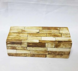 ชุดของขวัญแต่งงานสุดหรูกล่องเครื่องประดับแบบฝังกระดูกทำมือชาวอินเดียเป็นของที่ระลึกพร้อมไข่มุกแม่ - Product Image 6