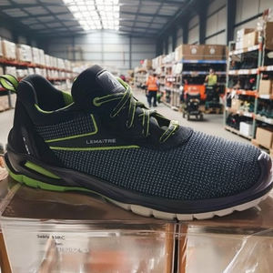 Chaussures de sécurité # # # #   Taille 44 W.L # # # #   Noir/Vert # # # #   LEMAITRE # # # #   Textile # # # #   S3 SRC ESD EN20345 - Product Image 3