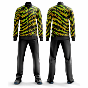 Conjunto Deportivo de Moda, Chaqueta y Pantalón, Ropa Deportiva para Hombre, Mujer y Jóvenes, Uniforme de Equipo, Traje de Entrenamiento, 100% Poliéster Transpirable - Product Image 5