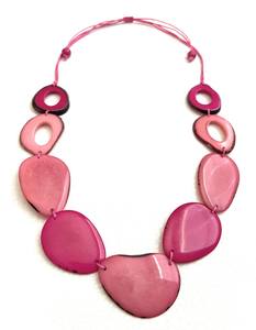 Collar de Cuentas de Resina Ecológico de Estilo Europeo Vintage Moderno y Artístico para Bodas, Fiestas de Compromiso y Uso en la Oficina - Product Image 3