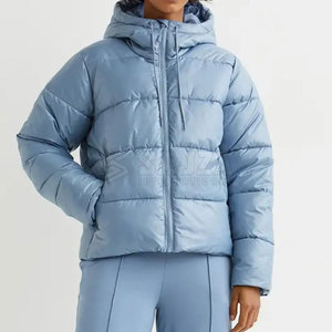 Veste matelassée de conception OEM pour une utilisation décontractée, vente à bas prix, veste matelassée pour femmes, vêtements de rue, veste de haute qualité - Product Image 1