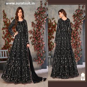 Anarkali Shalwar Kameez de soirée pour designers - Product Image 4
