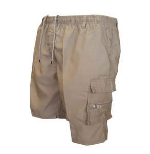 Short cargo de style tactique robuste pour homme avec coutures renforcées en tissu Ripstop Poches de grande capacité et logo personnalisé - Product Image 6