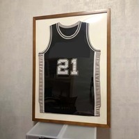 Cadre de présentation pour maillot de sport, cadre photo pour maillot de Cristiano Ronaldo, Messi, NBA, cadre commémoratif