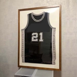 Cadre de présentation pour maillot de sport, cadre <span class=keywords><strong>photo</strong></span> pour maillot de Cristiano Ronaldo, Messi, <span class=keywords><strong>NBA</strong></span>, cadre commémoratif - Product Image 2