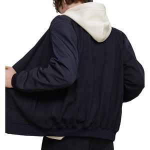 Chaquetas Bomber Modernas con Dobladillo Acanalado para Hombre, Estilo Urbano, Cortavientos, Corte Ajustado y Relajado, Casual, Hip Hop - Product Image 3