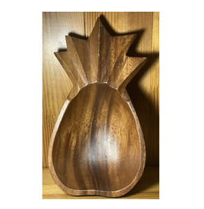 Plato de Acacia en forma de piña más vendido 20x9cm/cuenco de madera redondo Natural/cuchara de madera con mango largo/utensilios de cocina de madera - Product Image 5