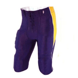 Color personalizado diseño de uniforme conjunto de uniforme de punto equipo Logo Ball Jersey manga corta tela diseño sólido uniforme de fútbol americano - Product Image 5