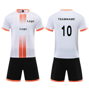 2025 ensemble d'uniforme de Football américain unisexe avec manches courtes couleur personnalisée coton respirant conception de saison d'été - Product Image 2