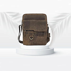 Custom Luxury Genuine Cross Vegan Leather <b>Men's</b> Messenger <b>Shoulder</b> <b>Bag</b> Elegant Design for <b>Men</b> - Product Image 6
