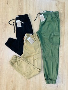 High Quality Twill Pants for Cold Weather Winter Men Jogger Pants Casual Look Washed Quality Cargo Jogger Wholesale Price - Product Image 5