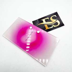 Support à cils en acrylique My Aura Pretty, personnalisable avec logo imprimé, organisateur d'extensions de cils, Aura rose, service OEM - Product Image 1