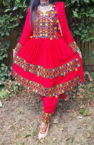 New Stylish Afghani Frocks <b>for</b> Women <b>Wedding</b> Wears <b>For</b> Outdoor Casual Set Afghan <b>Suit</b> Wholesale Rate Breathable Premium Quality - Product Image 4