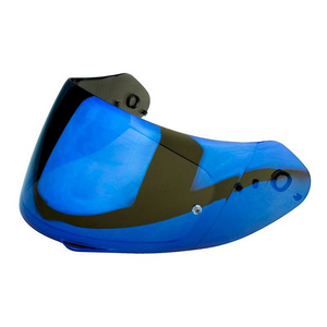 Visière miroir bleue KDF14-2 pour SCORPION EXO-2000 (EVO) et série 1200, compatible avec les casques de moto 710 510 491 410 390 - Product Image 1