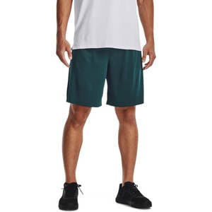 Pantalones cortos de gimnasio para hombre con cintura cómoda con cordón, métodos de impresión digital personalizados, diseño de patrón sólido - Product Image 2