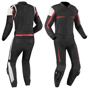 Traje de Motocicleta Profesional de Cuero, Resistente al Viento, Talla Grande, para Todas las Estaciones, Ropa Protectora para Motociclistas, Nuevo Diseño 2026 - Product Image 1