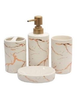Premium Quality Handcrafted <b>Bathroom</b> Decor Ceramic Made Sets for Home & Restaurants Washroom Decor Hot Selling - Product Image 4