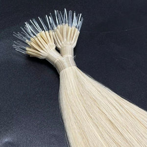 Extensiones de Cabello Humano Vietnamita de Primera Calidad, 100g, 60cm, Puntas Nano F, Cabello Virgen de un Solo Donante, Cutícula Alineada - Product Image 1