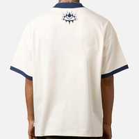 T-shirt décontracté pour homme en jersey polyester/coton, coupe classique, imprimé astronaute, col rond, streetwear tendance, été, avec strass
