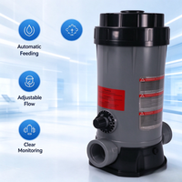 Distributeur automatique de chlore pour piscine, résistant à la corrosion, pour le traitement de l'eau